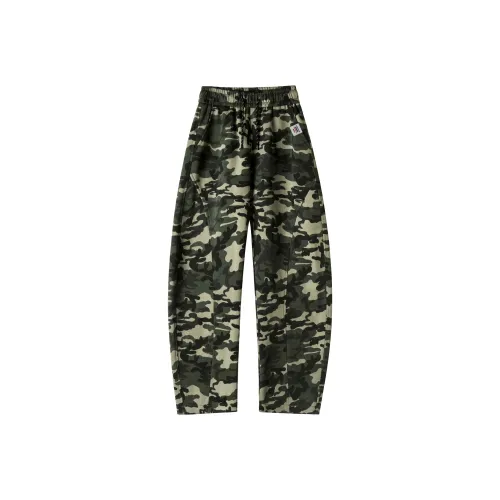 GEANC Зеленый камуфляж Унисекс Повседневные штаны