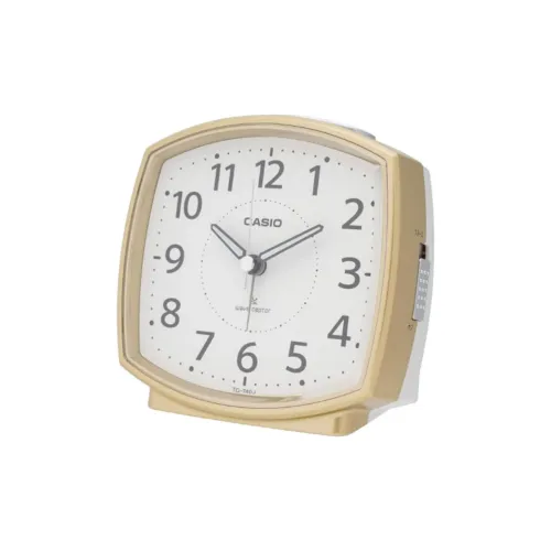 CASIO Радиоконтролируемый Механизм Смола Будильник Унисекс Белый