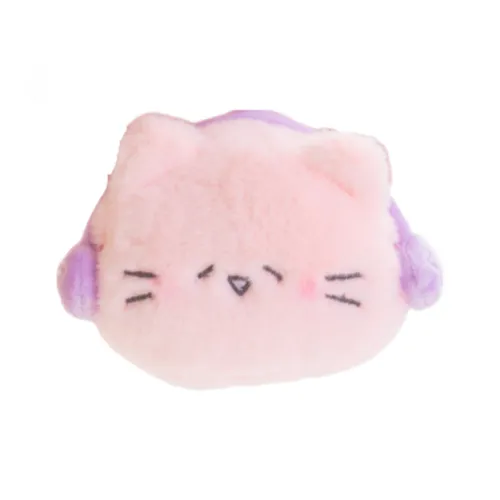 QUBENCHU Мини Мягкий И Милый Наушники Кошка Брелок Украшение Плюшевый Подвеска 13 см Рекомендуемая Высота