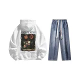 Set (White Standard Edition + Dark Blue Jeans)  
Комплект (Белый Стандартный Выпуск + Темно-синие Джинсы)