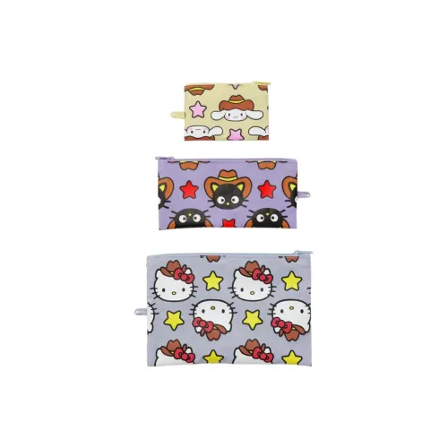 Санрио Baggu Коллаборация Нейлон THREE Штука Набор Combo Set Унисекс Многоцветный