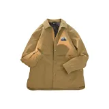 [Хлопковая пуховая куртка] Хаки (Удобная, с логотипом панды на груди)