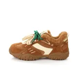 Коричневый с флисовой подкладкой