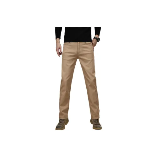 ZENGZHI Повседневные брюки облегающий крой прямой крой унисекс