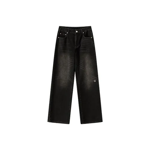 CHUU Черные Женские Джинсы