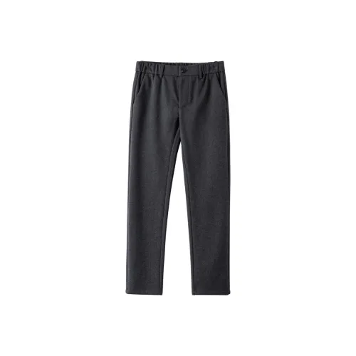 Duke Car Серый цвет пера Унисекс Повседневные брюки