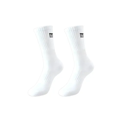 NAVIGARE [2 упаковки] 2 белых мужских носков MID до икры