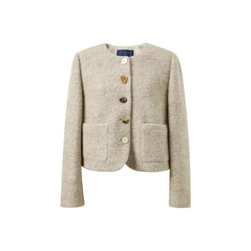 3COLOUR Абрикос Женское Пальто