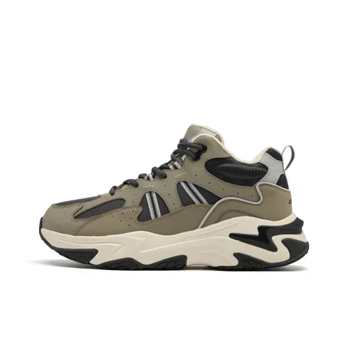 QIAODAN Термический Увеличение Высоты Устойчивый к Износу Противоскользящий Низкий Топ Повседневная Обувь Мужская