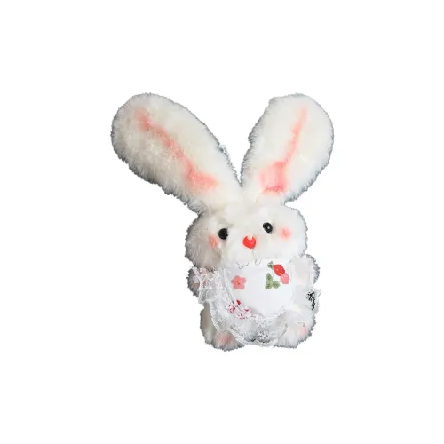 JBBCN Скачащая Фартук Кролик Плюшевый Брелок 8 см Высота