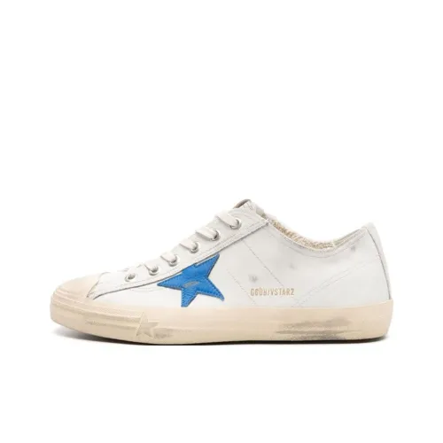 Golden Goose V Star Low Top Скейтборд Кроссовки Мужские Белые