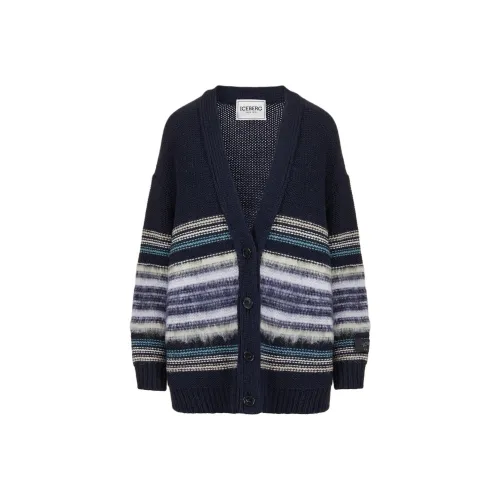 Айсберг Темно-синий Синий Женские Свитера