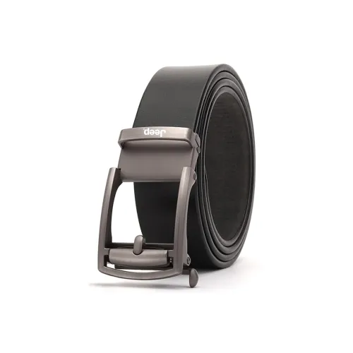 Jeep Спилок коровья кожа ремни унисекс 3,5 см