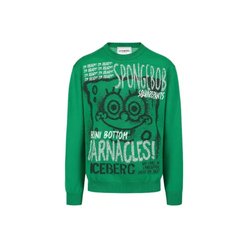 Цвет айсберга салат зеленый мужской свитеры