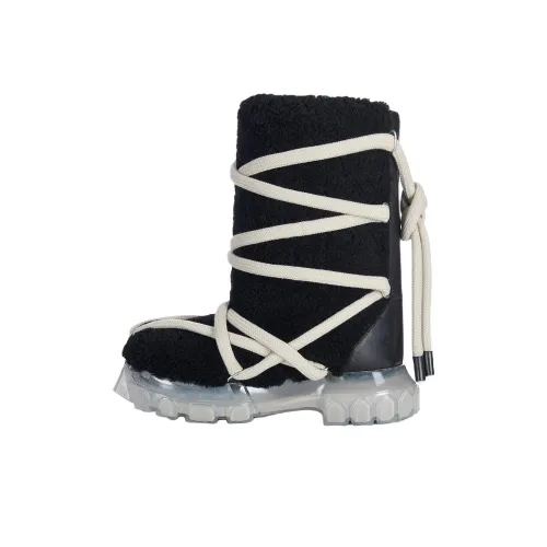 RICK OWENS совместный бренд RO Ботильоны Женские Черный