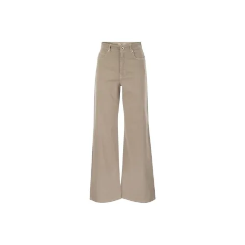 WEEKEND MaxMara Повседневные брюки Женские Бежевые