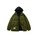 Армейский зеленый [Одиночный хлопковый пуховик]