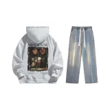 Set (Премиум Серый Стандартное Издание + Винтаж Синий Джинсы)