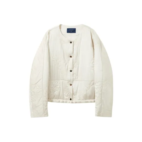 3COLOUR Экрю Женские пуховики