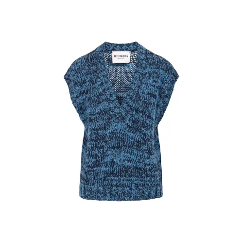 Айсберг-синий Женский Свитер