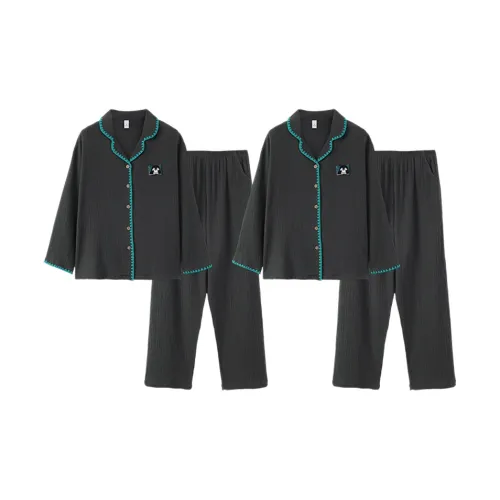 YUZHAOLIN Pajama Комплект Осенний и Зимний Унисекс