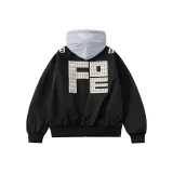 Чёрный + [Белый Фотиния Серый Свитшот TY-333]