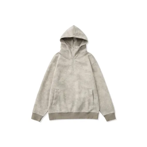 QIANJINNIU Грязно-серый Мужской Свитшот