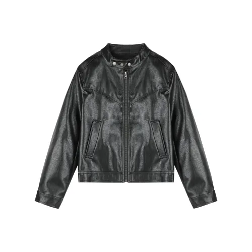 LADY IDEAL Кожаная куртка для женщин