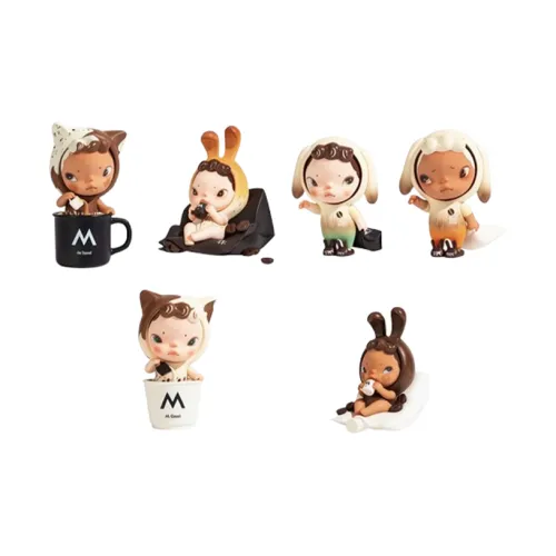 SOOYA x M Stand Coffee Collection Слепые коробки Один Mystery Коробка Целая коробка 6 шт