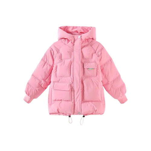 RHOBESAM Pretty YOU Детская одежда 2577 Сшитый Pocket Puffer Куртка Розовый Kids Куртки