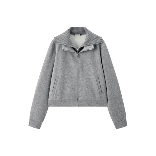 PEACEBIRD Harbor Mist Серый Топ Женский Свитшот