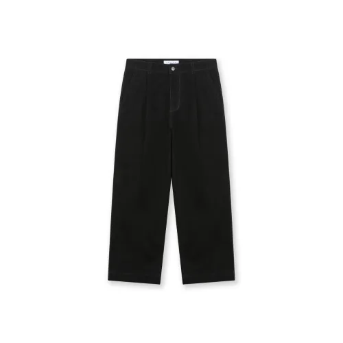 BESLOW Вельвет Деним ONE TUCK CURVED PANTS Jeans Men's