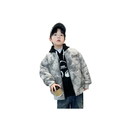 Lanza Повседневный Хлопковый пуховик Зимний серый Подростки