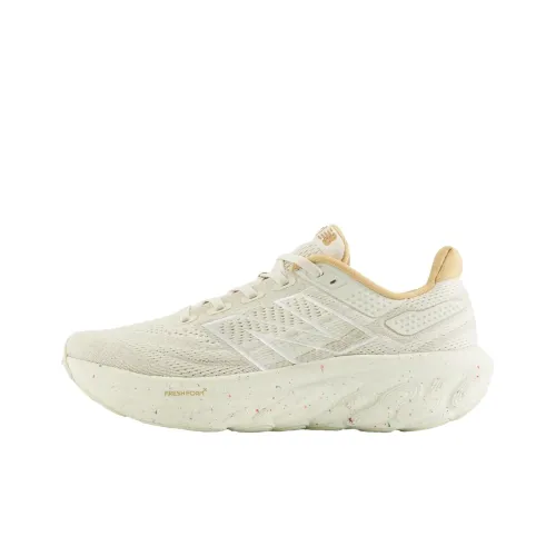 New Balance совместный бренд FuelCell Rebel V4 Амортизация Износостойкий Низкий Топ Беговые кроссовки Женские Бежево-желтые