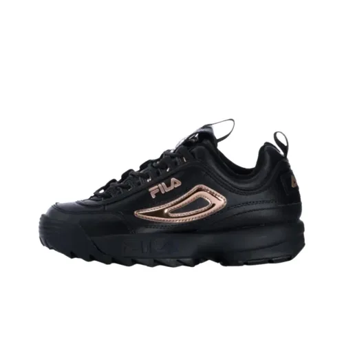FILA Disruptor 2 массивные кроссовки женские черные