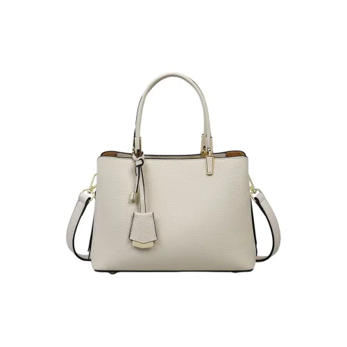 MILLIE'S Сумка через плечо из коровьей кожи с синтетической кожей сумка обычная белый светлый хаки