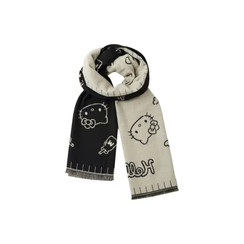 Sanrio Полиэстер Трикотаж Шарфы Женские
