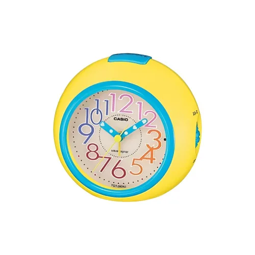 CASIO Радиоконтролируемый Механизм Будильник Унисекс Желтый