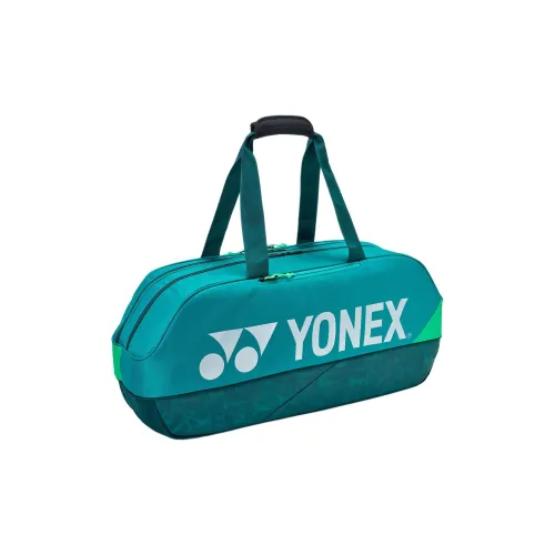 YONEX 50L Портативная Сумка для На открытом воздухе из Искусственной Кожи с Текстильным Подкладом Темно-Зеленый Унисекс