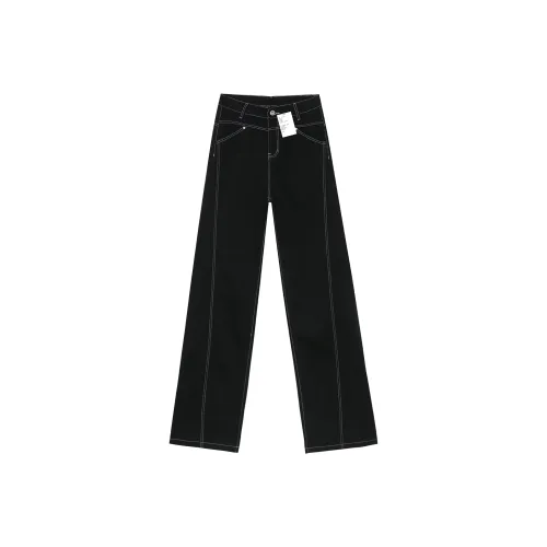 NEO IS ONE Черные Унисекс Джинсы