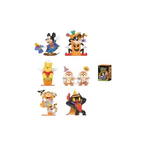 TOP TOY X Disney Хэллоуин Fantasy Night Коллекция Модная игрушка Слепые коробки Одиночная Слепая коробка Полная коробка 6 шт