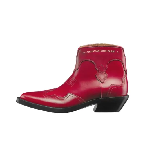 DIOR Ботильоны 4,5 см Женские Красные