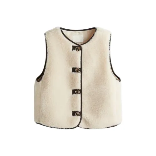 H M Light Beige Women's Tank Tops H M Светло-бежевые женские майки