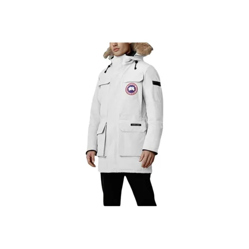 Canada Goose Пуховик Зимний Мужской Белый