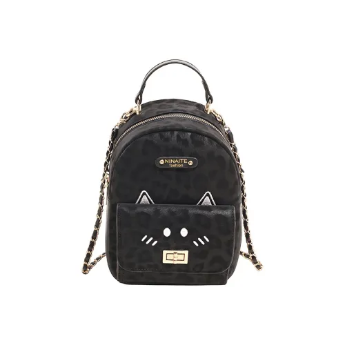 Chinllo ПУ (полиуретан) Рюкзак Стандартный Черный Хаки Кофейный