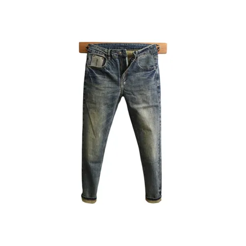 YONGYAN Синий Мужской Джинсы