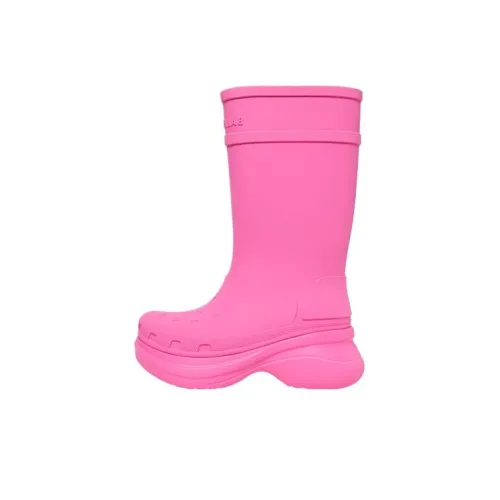 Crocs x Balenciaga Crocs MID Голень Ботинки Женские Розовый