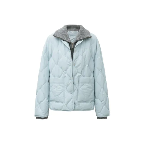 Self Who Glacier Blue Women's Down Jackets