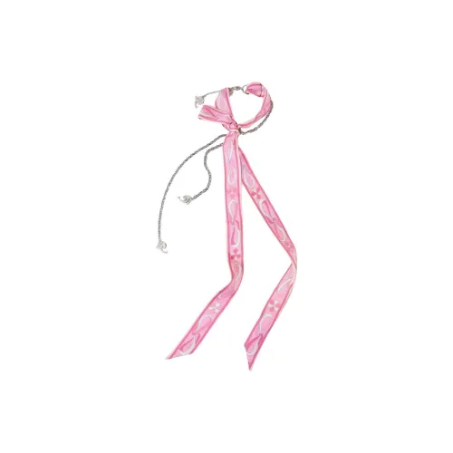 EMILIO PUCCI Шелковые аксессуары унисекс розовые