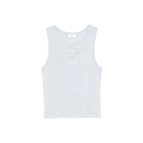 CELINE Майка Женская Серый Синий